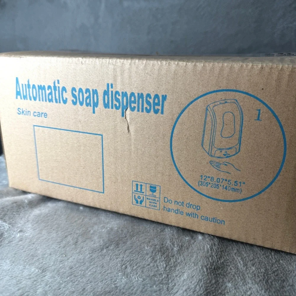 SANIT USA Automatic Soap Dispenser White Wall Mount Touchless Motion Sensor NEW